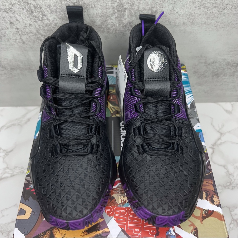 Adidas Dame 5 J x Marvel Black Panther 🦹🏾‍♂️ - Picture 12 of 15